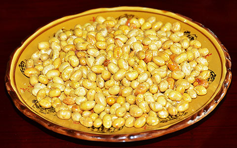 炒黄豆